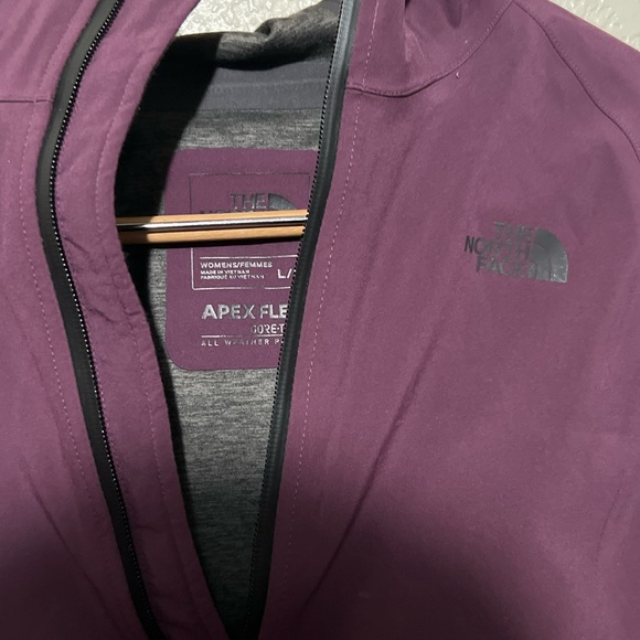 The North Face  Aflex Purple Trench Coat - Picture 2 of 7